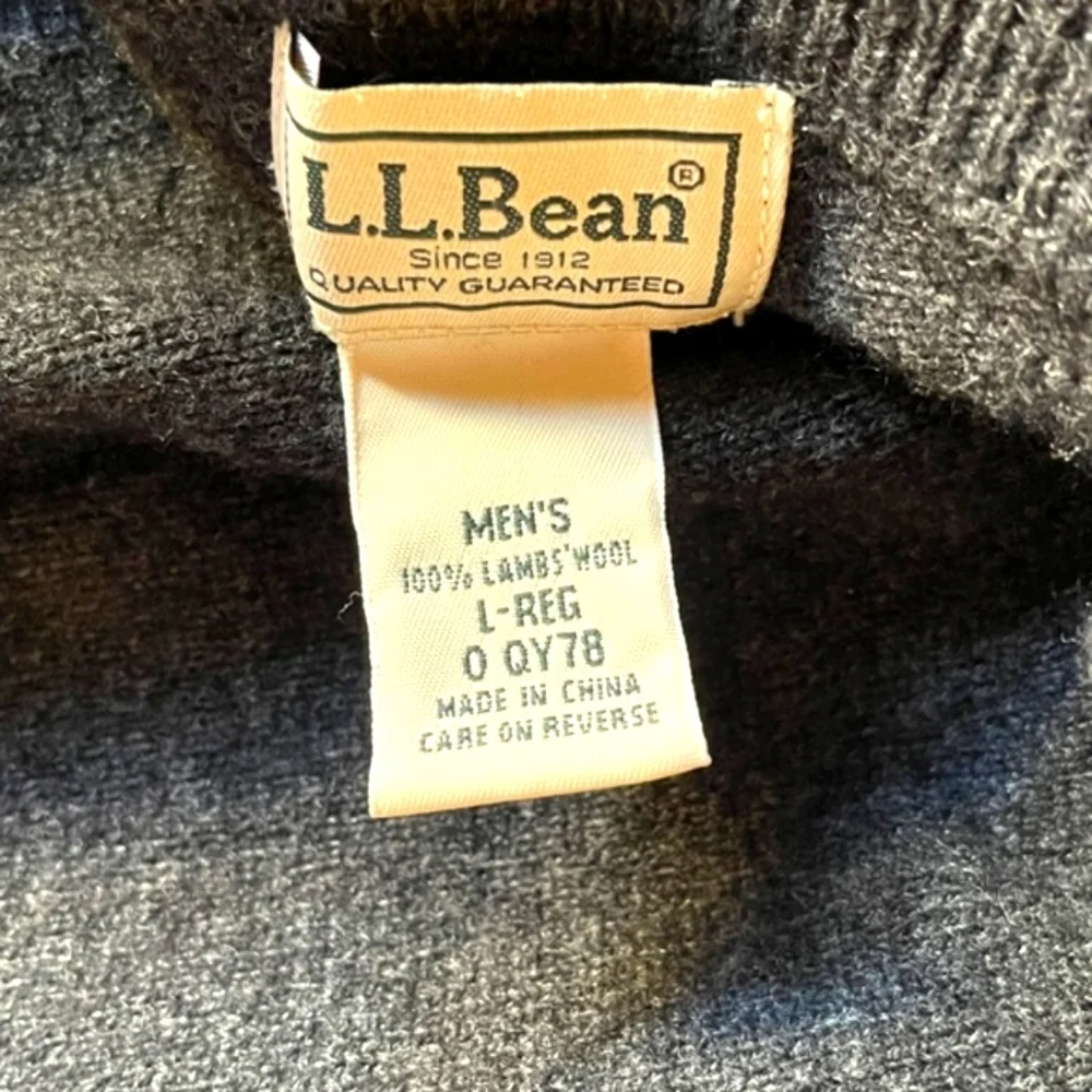 L.L. Bean classic neck